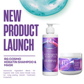 RG COSMO PROFESSIONAL ADVANCED KERAPRO KERATIN POST CARE TREATMENT SULPHATE-FREE SHAMPOO & MASK 1000 ML