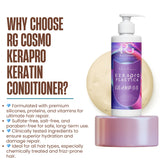 RG COSMO PROFESSIONAL ADVANCED KERAPRO KERATIN  POST CARE TREATMENT SULPHATE-FREE CONDITIONER 500 ML