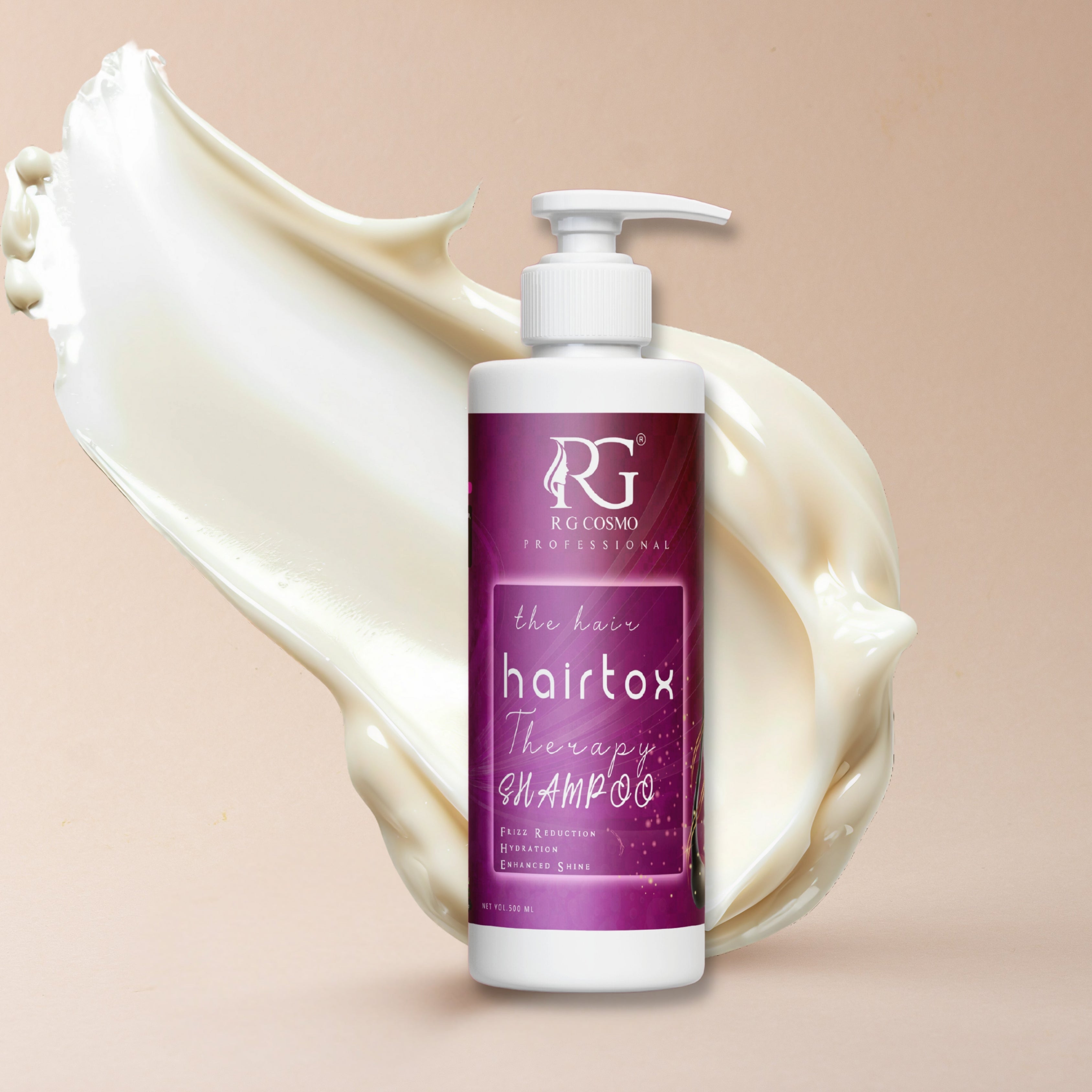 RG COSMO PROFESSIONAL HAIR-TOX POST TREATMENT SULPHATE-FREE SHAMPOO 500 ML