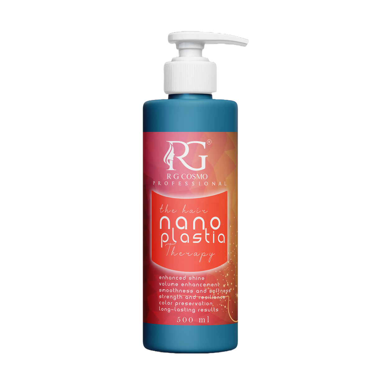 RG COSMO Professional Nanoplastia Treatment | Absolute Repair & Intense Nourishment with Natural Protein | Sulphate & Paraben-Free | For Straight, Shiny Hair | Controls Frizz & Revitalizes Dry Hair | 30K Molecular Formula